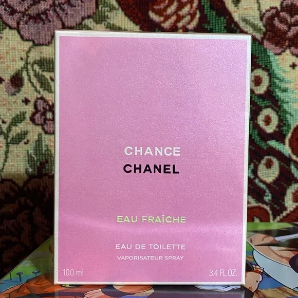 Chanel Chance Eau Fraiche : Eau De Toilette 3.4 OZ-BRAND NEW FACTORY SEALED - Picture 1 of 4